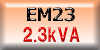 EM23 2.3kVA