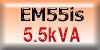 EM55is 5.5kVA